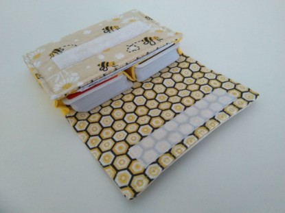 Bild von Spielkartenetui Bienen