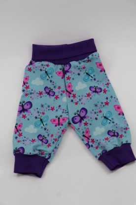 Bild von Pumphose Gr. 62 Sweat Schmetterlinge