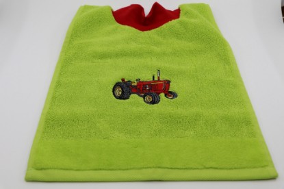 Bild von Lätzli Traktor rot