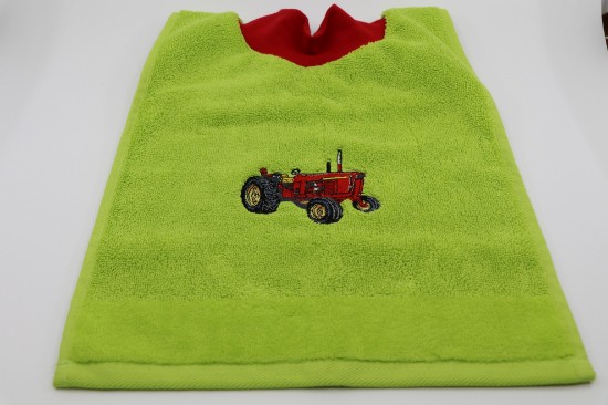 Bild von Lätzli Traktor rot